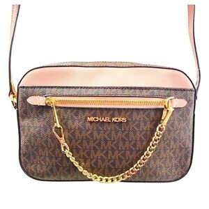 🤎Michael Kors Jet Set East West Chai Crossbody🤎